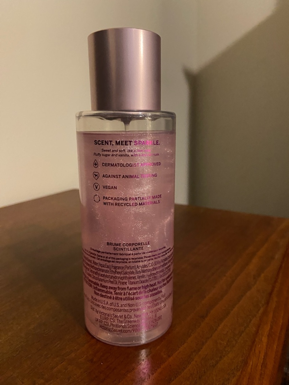 PINK Victoria's Secret XO Sugar Love Shimmer Body Mist - Picture 2 of 2